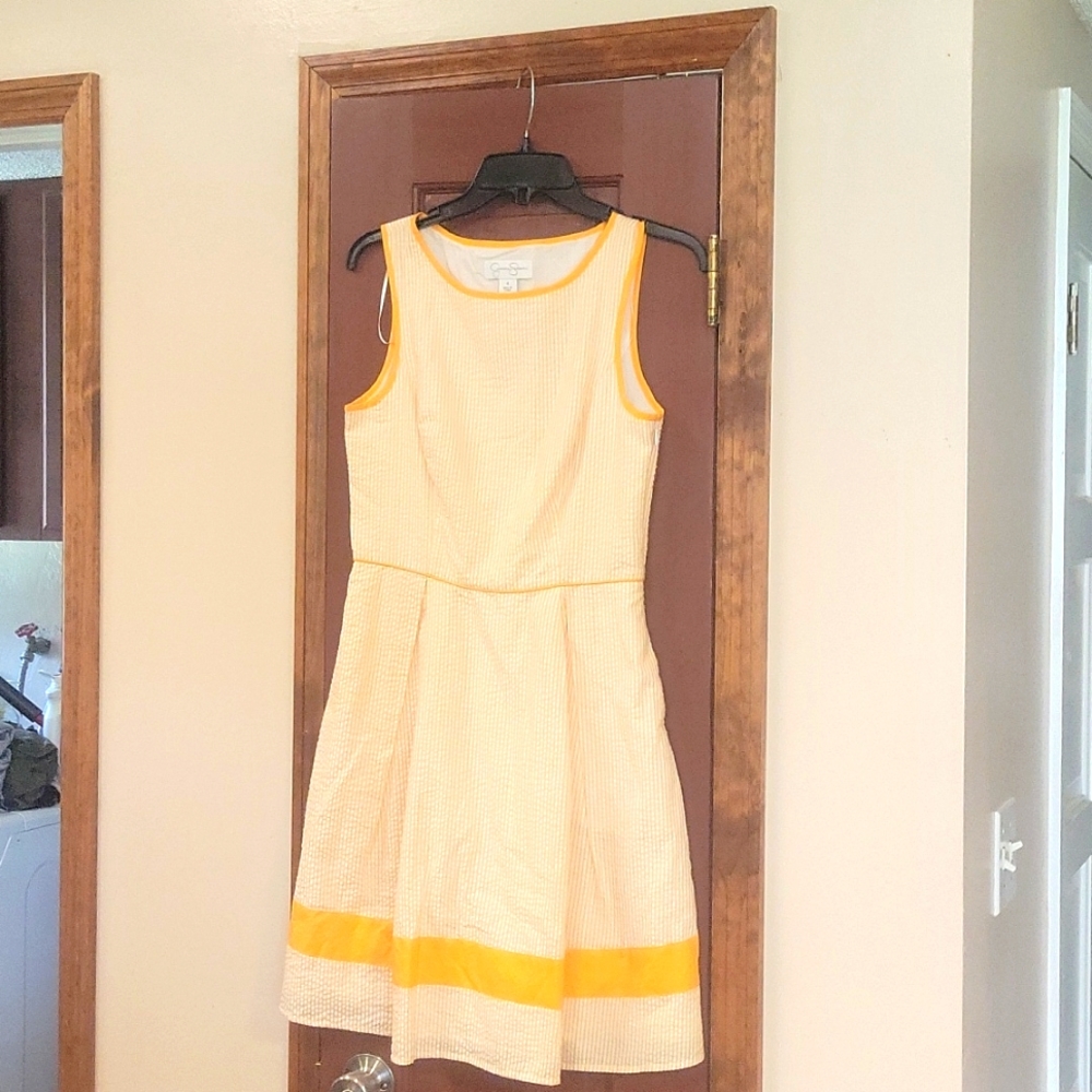 Jessica Simpson cotton seersucker dress